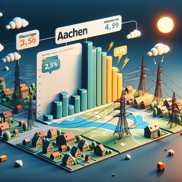 Stromvergleich Aachen: Günstiger Strom in Aachen